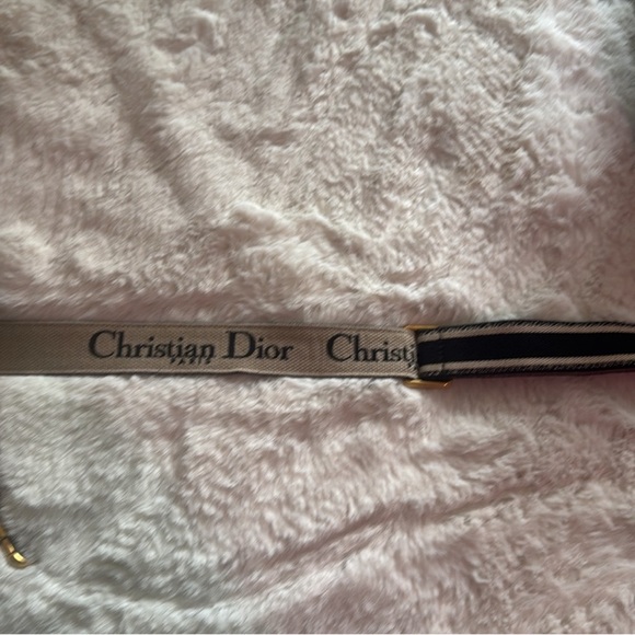 Dior Black Saddle Bag Strap (adjustable) - Picture 3 of 6
